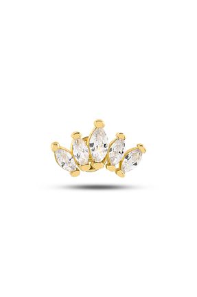 گوشواره غضروفی طلا طلائی ALTINTAKIN - کد 855770488