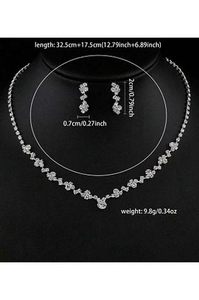 گردنبند جواهر زنانه سنگ Nakla Accessories - کد 810973615