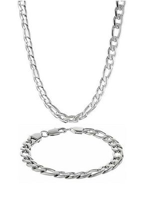 گردنبند جواهر مردانه استیل ضد زنگ Star - کد 849598255