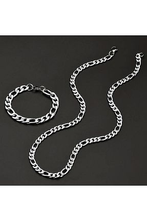 گردنبند جواهر مردانه استیل ضد زنگ Star - کد 849598255