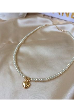 گردنبند جواهر طلائی زنانه روکش طلا Everglow Jewelry - کد 52379269