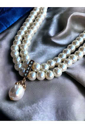 گردنبند مروارید سفید FAYRA ACCESSORIES - کد 855595029
