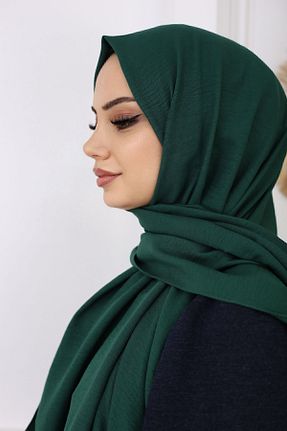 شال سبز زنانه پنبه (نخی) کد 746304527