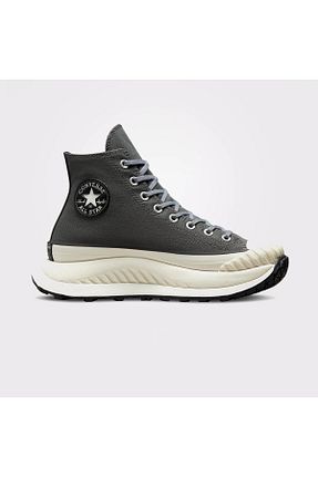 کفش اسنیکر طوسی زنانه بند دار Converse - کد 801283981