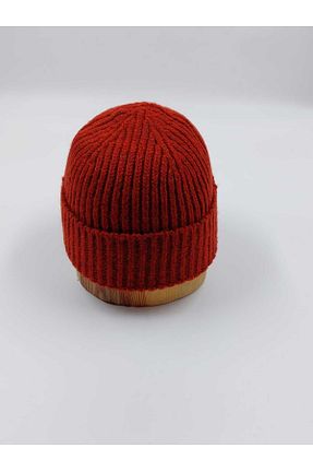 شال گردن زرشکی زنانه پشمی SOFT AKSESUAR - کد 855094139