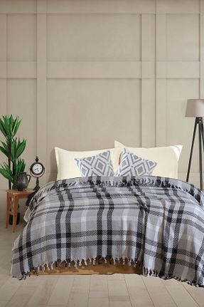 پیکه و ست پیکه دونفره طوسی پنبه ای G Amour - کد 854928836