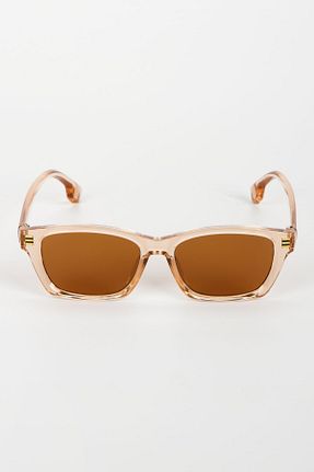 عینک آفتابی قهوه ای زنانه UV400 ONNObutik - کد 855653867