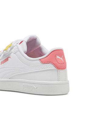 کفش اسنیکر سفید بچه گانه بند دار Puma - کد 855691844