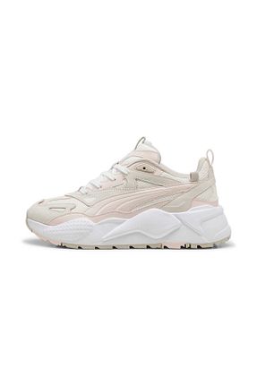 کفش اسنیکر بژ زنانه بند دار Puma - کد 855691042