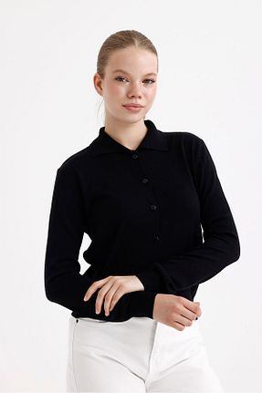 رویه مشکی زنانه مخلوط ویسکون fujya - کد 855702294