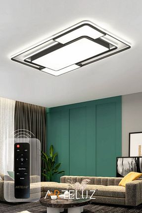 لوستر مشکی آلومینیوم ARTELUZ - کد 811088485