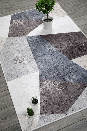 فرش آبی قابل شستشو Oriente Home - کد 336795089