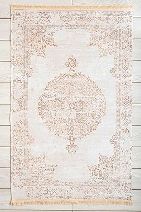 فرش بژ قابل شستشو Oriente Home - کد 303136114