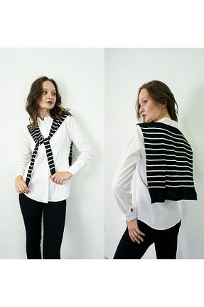 پلیور مشکی زنانه ساده ZB Moda - کد 855772319