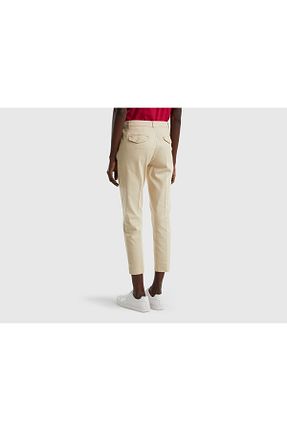 شلوارک و برمودا بژ زنانه رگولار United Colors of Benetton - کد 736041027