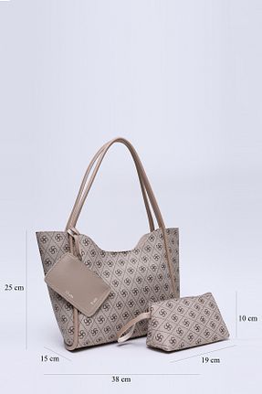 کیف دوشی قهوه ای زنانه چرم مصنوعی Shaka - کد 855481367