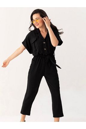 سرهمی مشکی زنانه آستین افتاده sobasic - کد 269615990