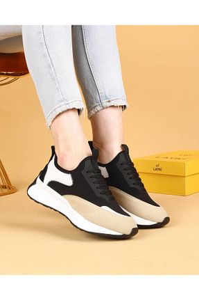 کفش پیاده روی بژ زنانه جیر layki - کد 806164206
