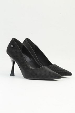 کفش پاشنه بلند کلاسیک قهوه ای زنانه پاشنه نازک Pierre Cardin - کد 855542295