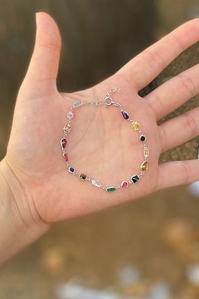 دستبند نقره زنانه 925 عیار Erer Gümüş - کد 855543765