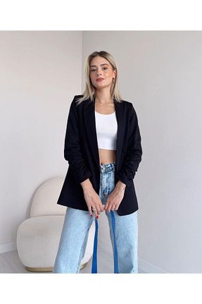 کت مشکی زنانه رگولار Gözde Tasarım Butik - کد 239824020
