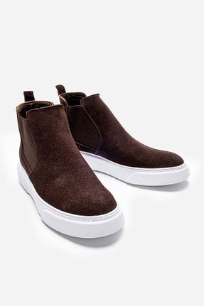 بوت / نیم بوت قهوه ای مردانه جیر LUSIVE - کد 855553919