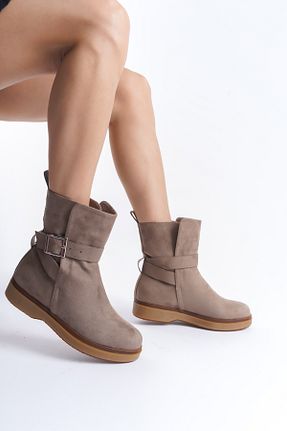 بوت / نیم بوت قهوه ای زنانه جیر Shoesers - کد 855564065