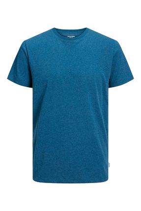 تیشرت آبی مردانه رگولار Jack & Jones - کد 855575870
