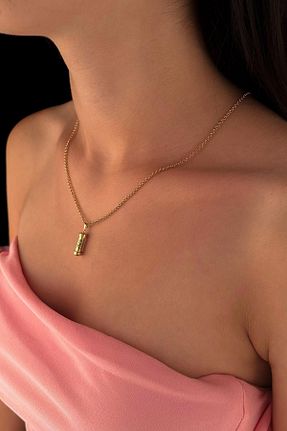 گردنبند طلا زرد زنانه 14 عیار Fiyonk Kuyumculuk - کد 849639029