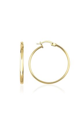 گوشواره طلا زرد زنانه 14 عیار Fiyonk Kuyumculuk - کد 823230783