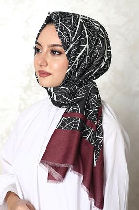 شال زنانه پنبه - پلی استر کد 771542984