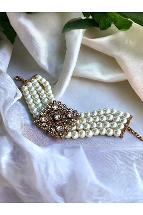 دستبند مروارید سفید FAYRA ACCESSORIES - کد 855680178