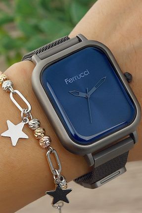 ساعت مچی مشکی زنانه 36-40 میلی متر Ferrucci - کد 357567428