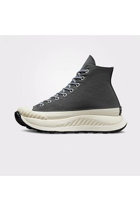 کفش اسنیکر طوسی زنانه بند دار Converse - کد 801283981