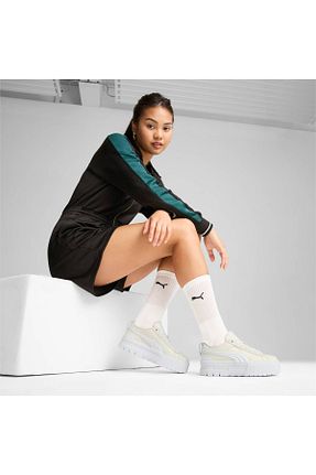کفش اسنیکر سفید زنانه بند دار Puma - کد 855674364