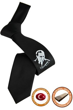 کراوات مشکی مردانه ساتن Elegante Cravatte - کد 34851763