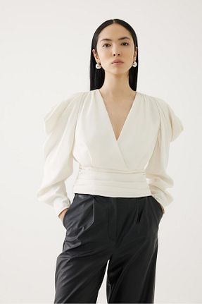 بلوز نباتی زنانه ساده Exquise - کد 762627718