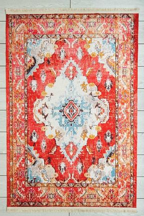 فرش قرمز قابل شستشو Oriente Home - کد 324940286