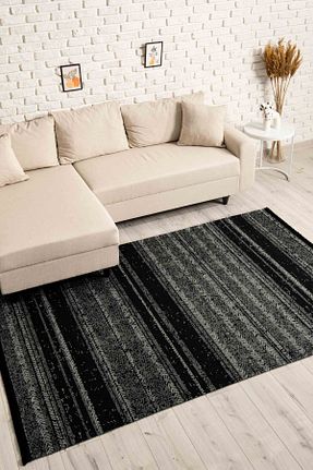 فرش مشکی زیره ضد لغزش Oriente Home - کد 754156500
