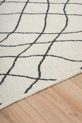 فرش بژ زیره ضد لغزش Lorente Home - کد 799859500