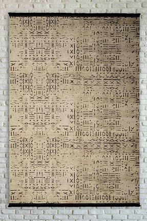 فرش بژ زیره ضد لغزش Oriente Home - کد 749102119