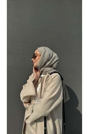 شال طوسی زنانه پلی استر ARMANDA - کد 848465142