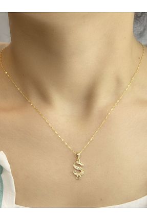 گردنبند طلا زرد زنانه 14 عیار ZEYNEPLİ GOLD - کد 855732283