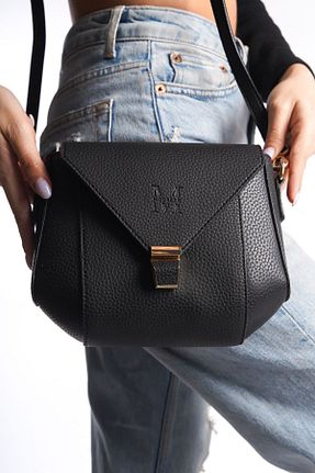 کیف دوشی مشکی زنانه چرم مصنوعی MOORBAG - کد 806203923