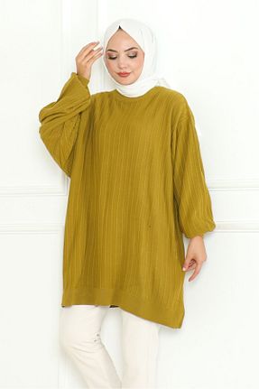 تونیک حجاب سبز زنانه پنبه ای Bestenur - کد 855233741