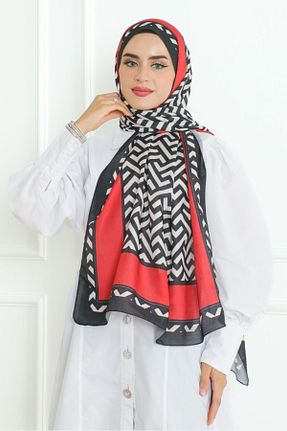 شال مشکی زنانه پنبه پلی استر Genel Markalar - کد 855232512