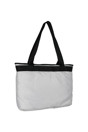 کیف دستی طوسی زنانه سایز متوسط MUSCLECLOTH - کد 741510766