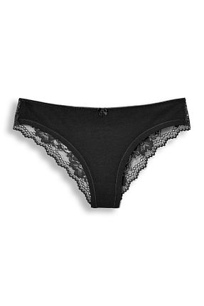شورت مشکی زنانه پنبه - الاستین HNX - کد 855796615