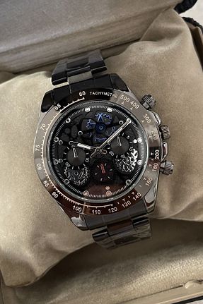 ساعت مچی مشکی مردانه 41-45 میلی متر Leerybee - کد 844927993