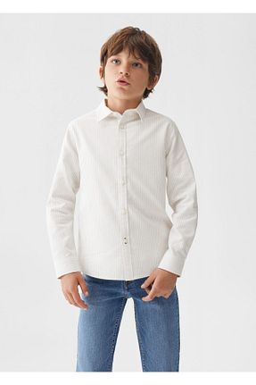 پیراهن بژ بچه گانه رگولار MANGO Kids - کد 737983403